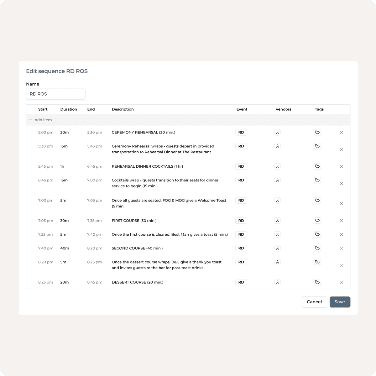 Complete Timeline